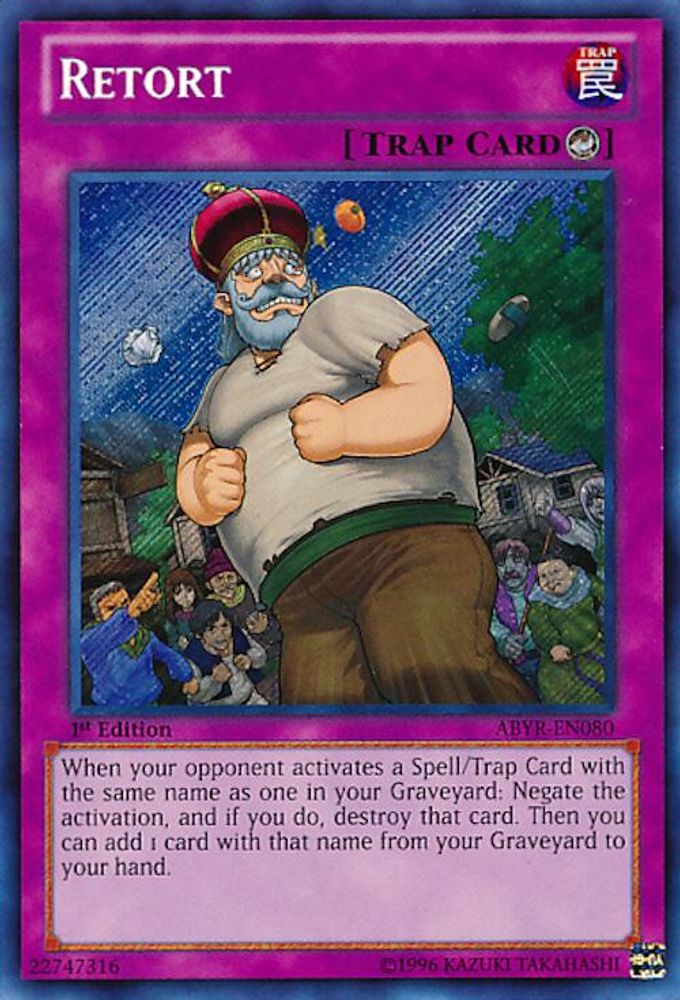 Retort (ABYR-EN080) - Secret Rare