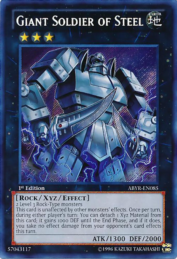 Giant Soldier of Steel (ABYR-EN085) - Secret Rare