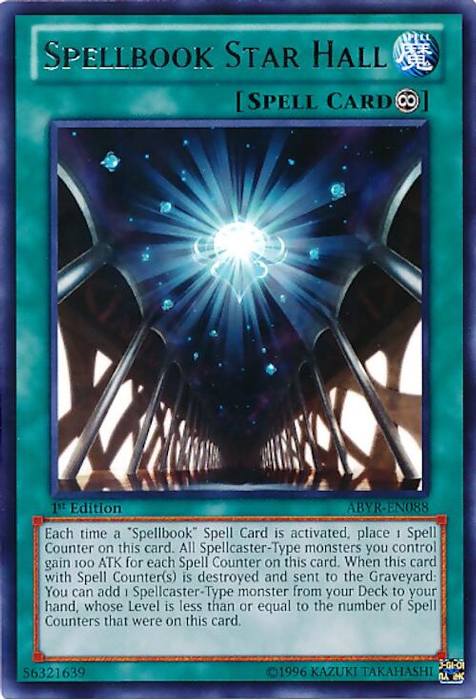 Spellbook Star Hall (ABYR-EN088) - Rare