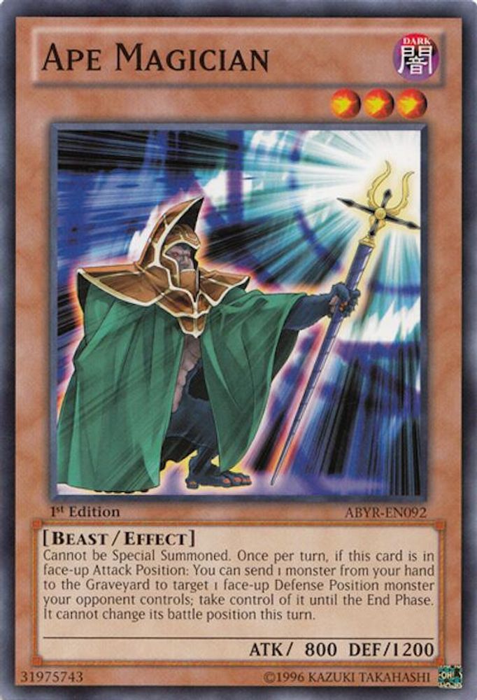 Ape Magician (ABYR-EN092) - Common