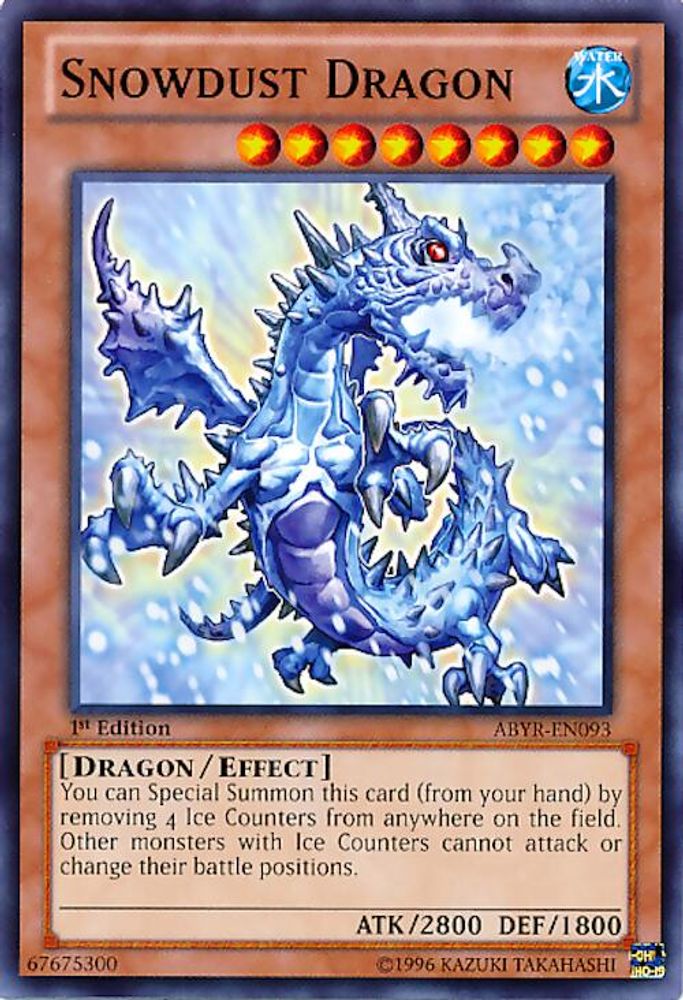 Dragon poussière de neige [ABYR-EN093] Commun 