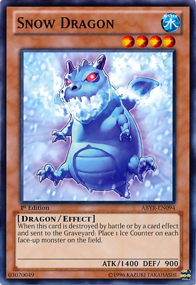 Snow Dragon (ABYR-EN094) - Common