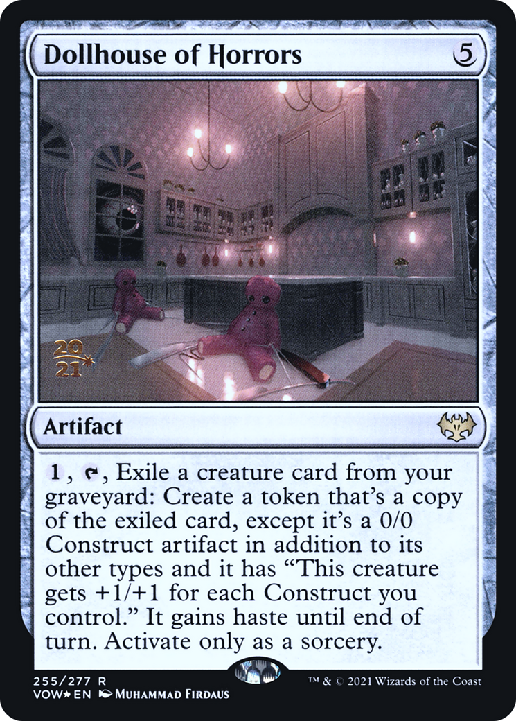 Dollhouse of Horrors (PRE-255S) - Innistrad: Crimson Vow Promos Foil