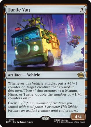 Turtle Van (TMT-181) - Teenage Mutant Ninja Turtles