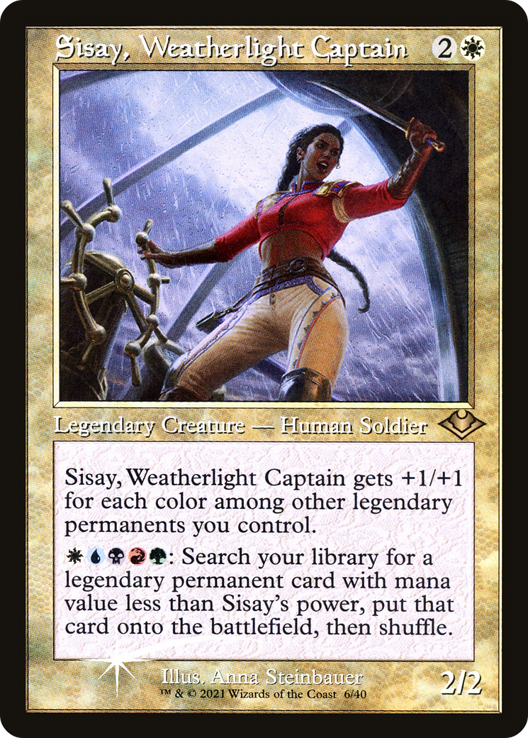 Sisay, capitaine de l'Aquilon (Rétro) [Horizons modernes] 