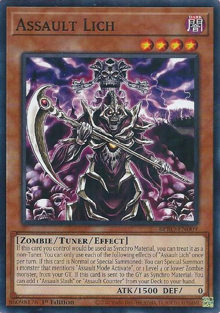 Assault Lich (BPRO-EN009) - Common