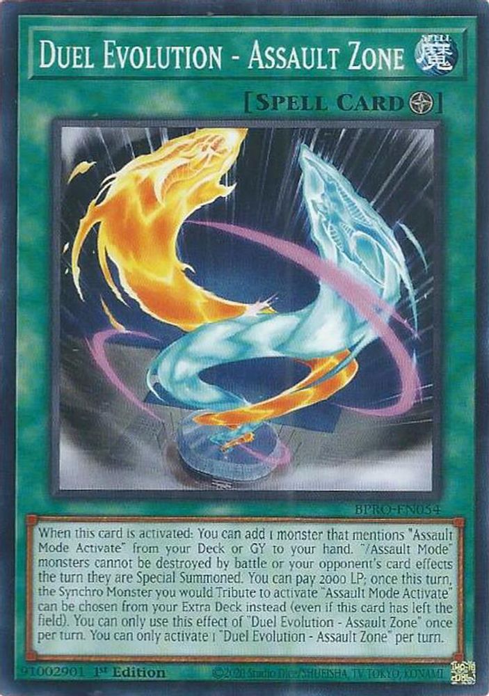 Duel Evolution - Assault Zone (BPRO-EN054) - Common