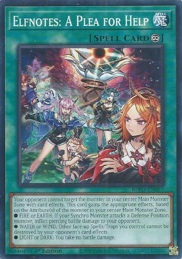 Elfnotes: A Plea for Help (BPRO-EN057) - Common