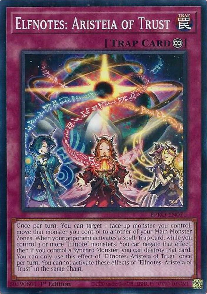 Elfnotes: Aristeia of Trust (BPRO-EN071) - Common
