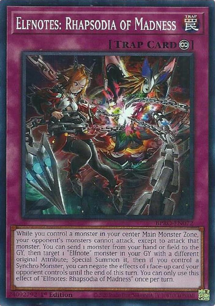 Elfnotes: Rhapsodia of Madness (BPRO-EN072) - Common