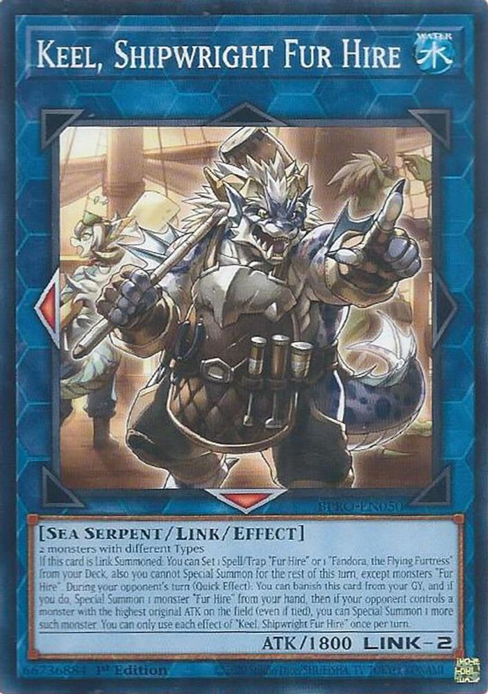 Keel, Shipwright Fur Hire (BPRO-EN050) - Common