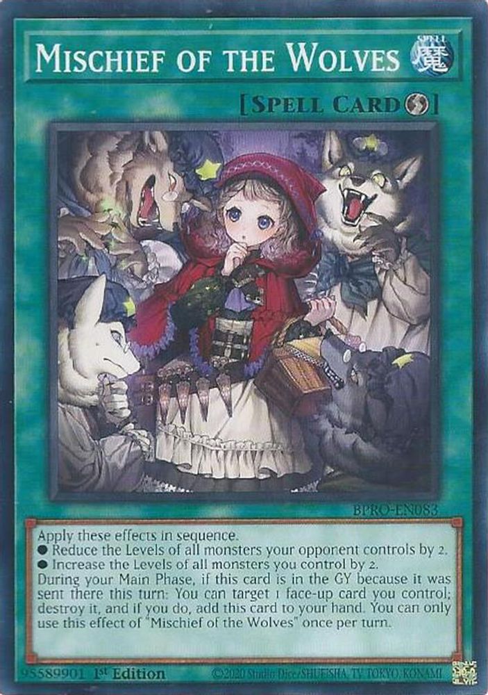 Mischief of the Wolves (BPRO-EN083) - Common