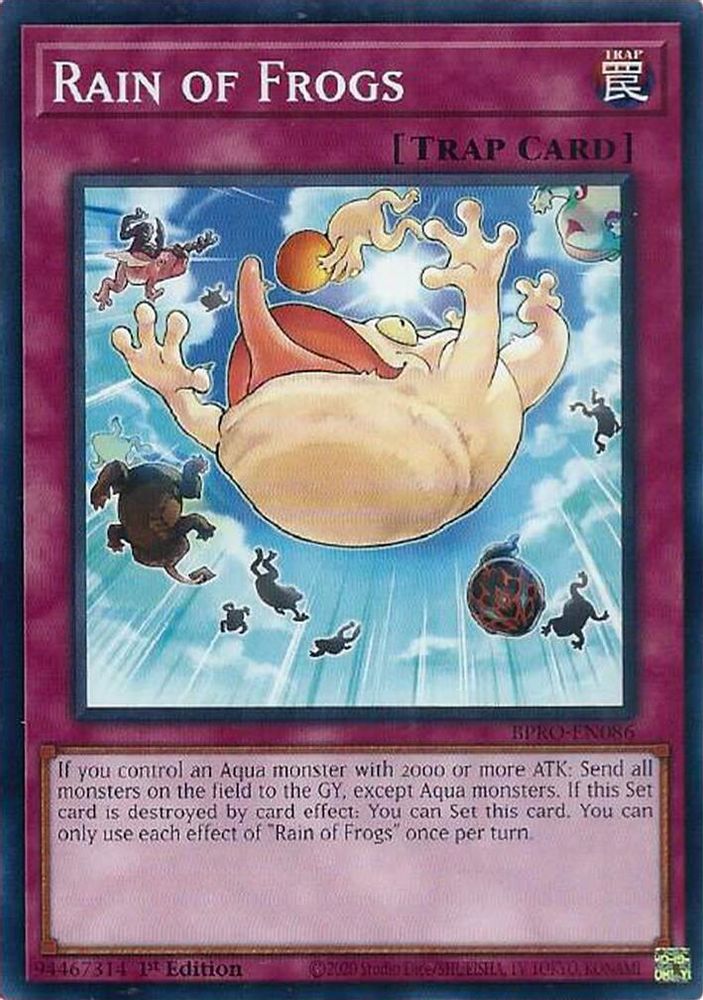 Rain of Frogs (BPRO-EN086) - Common