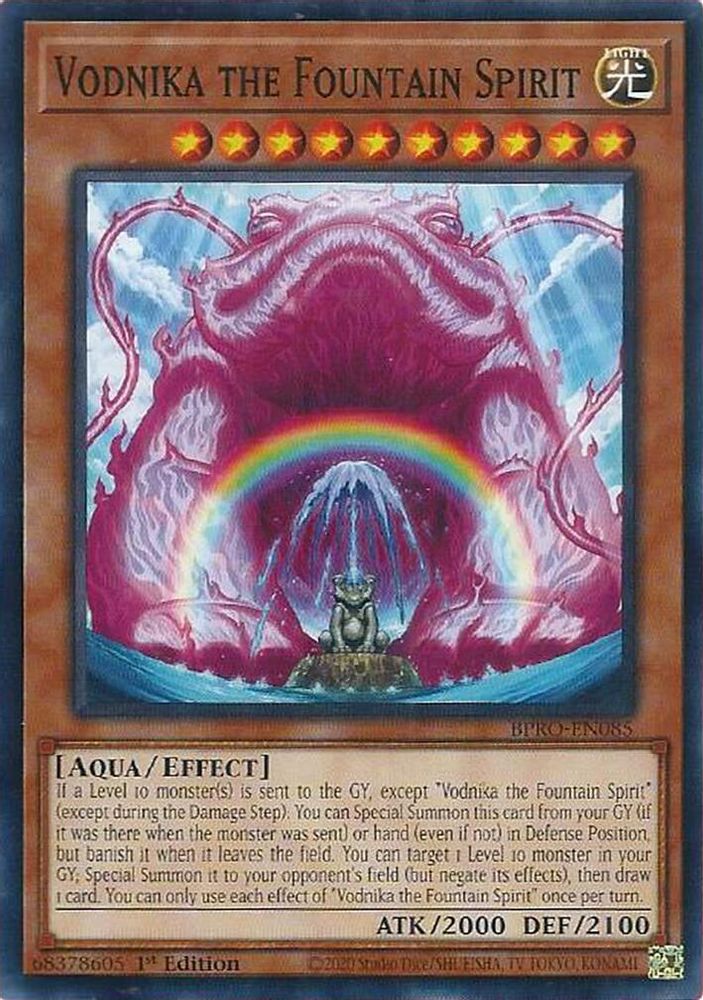 Vodnika the Fountain Spirit (BPRO-EN085) - Common