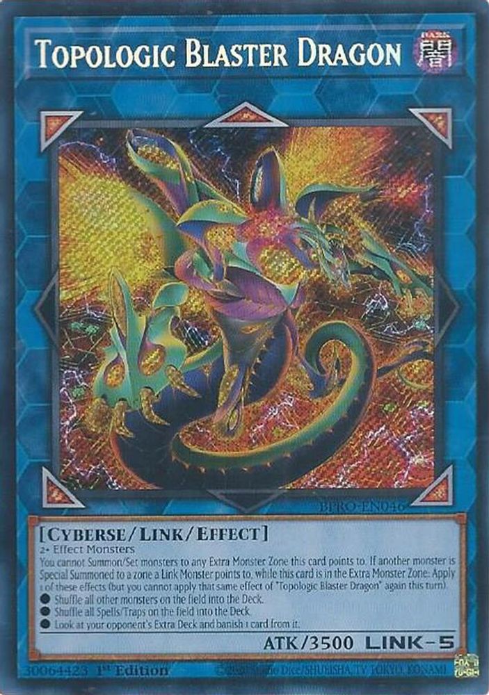 Topologic Blaster Dragon (BPRO-EN046) - Secret Rare