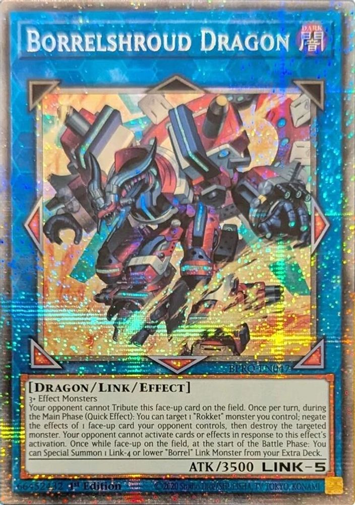 Borrelshroud Dragon (Starlight Rare) (BPRO-EN047) - Starlight Rare
