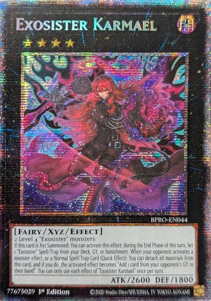 Exosister Karmael (Starlight Rare) (BPRO-EN044) - Starlight Rare