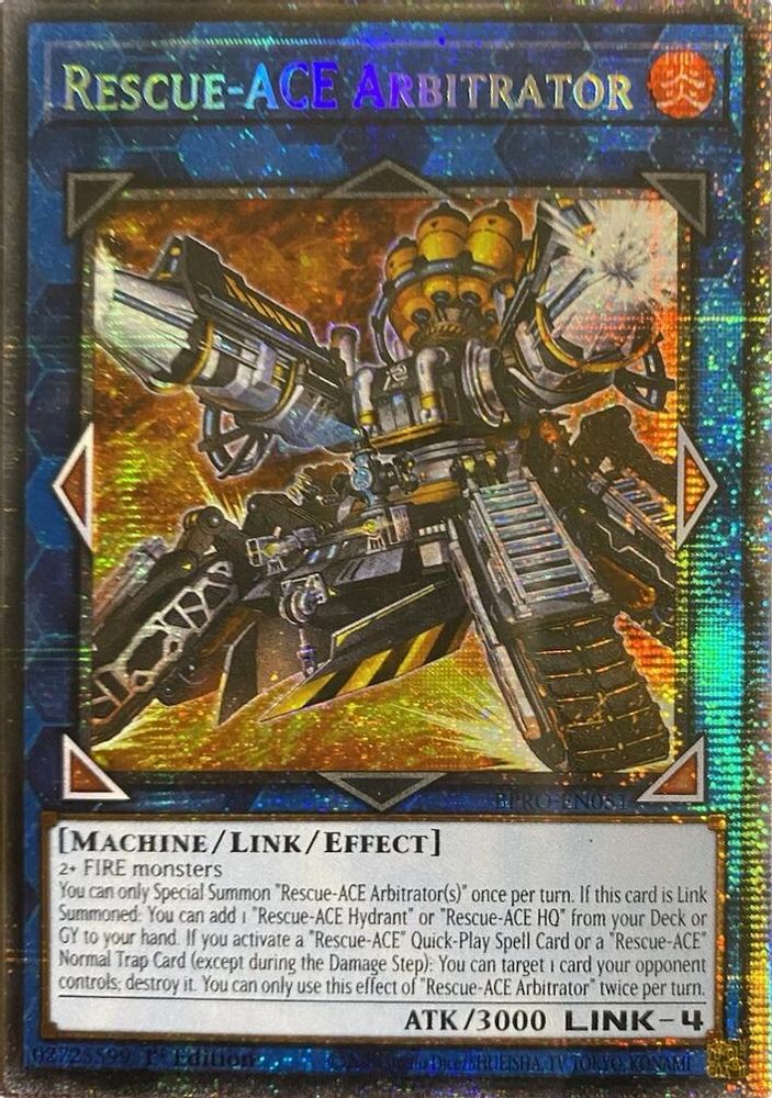 Rescue-ACE Arbitrator (Starlight Rare) (BPRO-EN051) - Starlight Rare