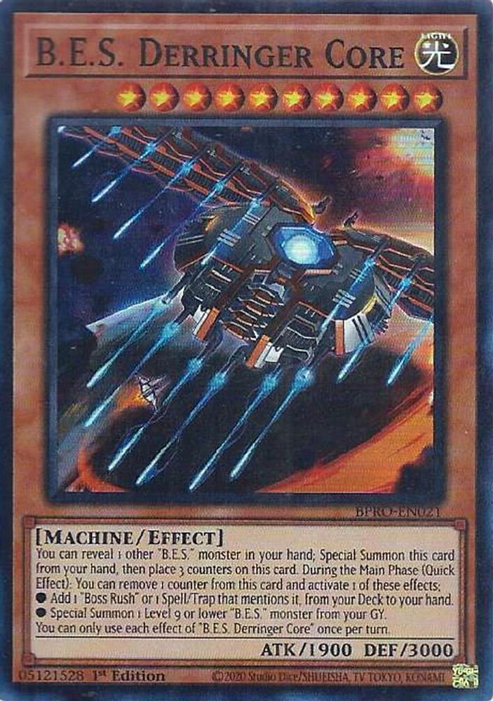 B.E.S. Derringer Core (BPRO-EN021) - Super Rare