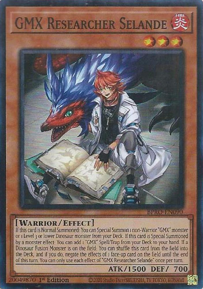 GMX Researcher Selande (BPRO-EN090) - Super Rare