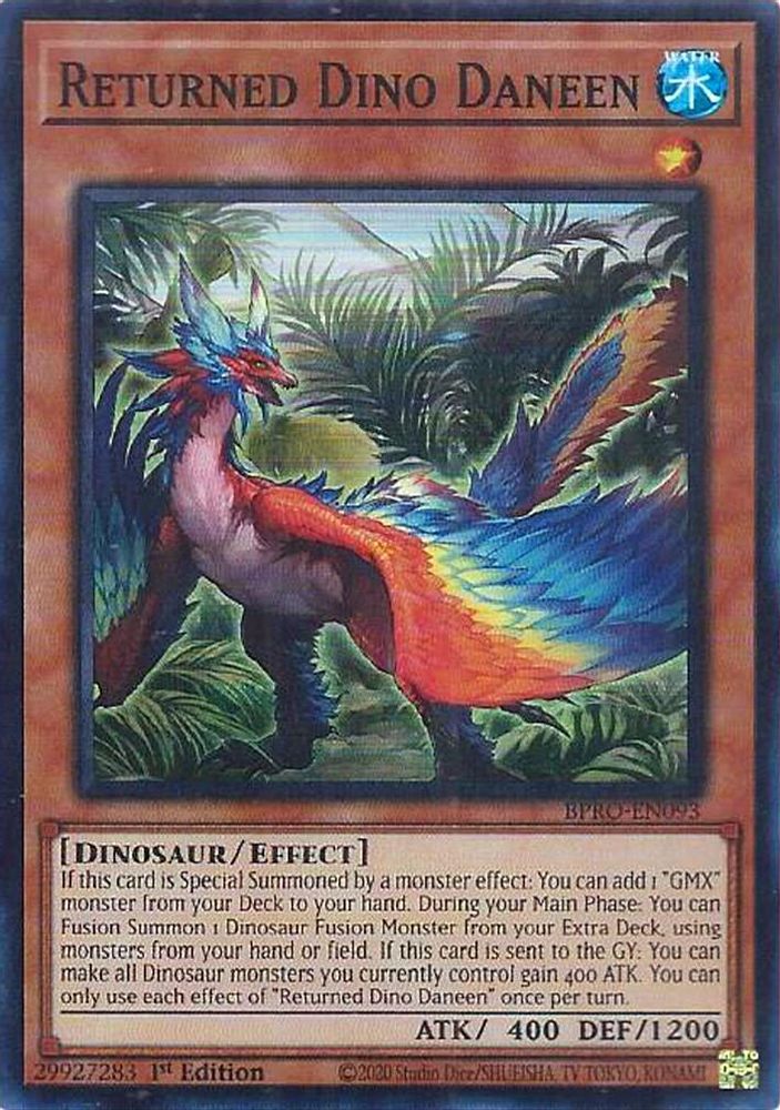 Returned Dino Daneen (BPRO-EN093) - Super Rare