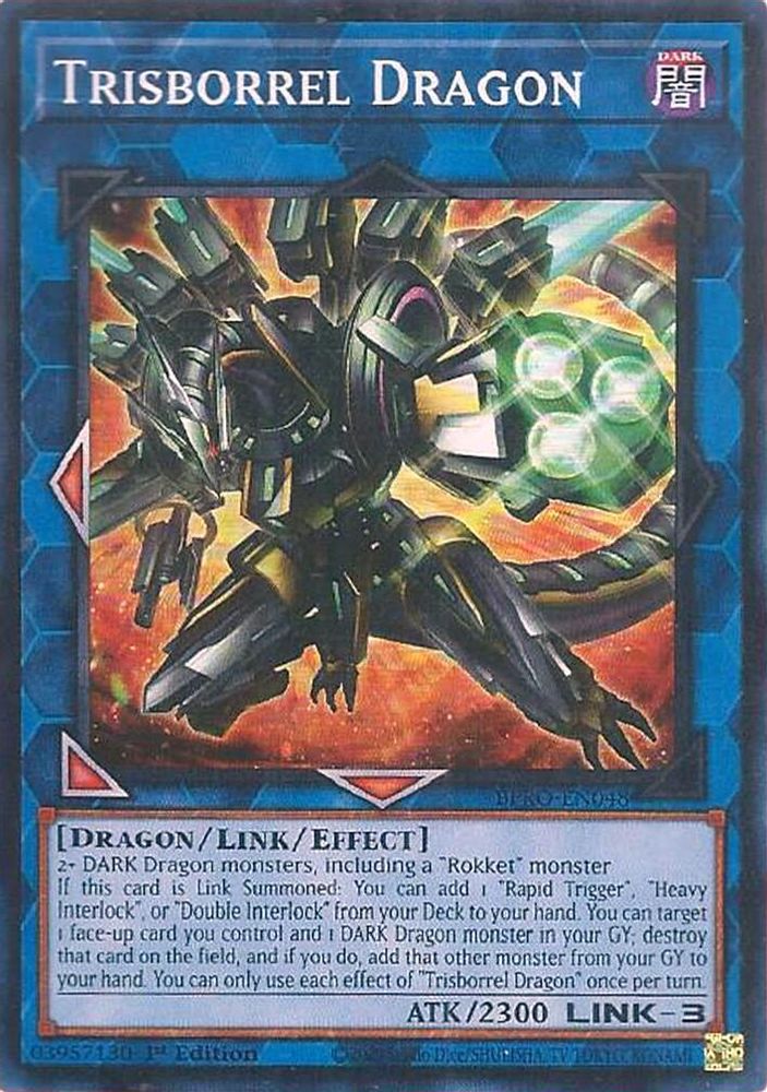 Trisborrel Dragon (BPRO-EN048) - Super Rare