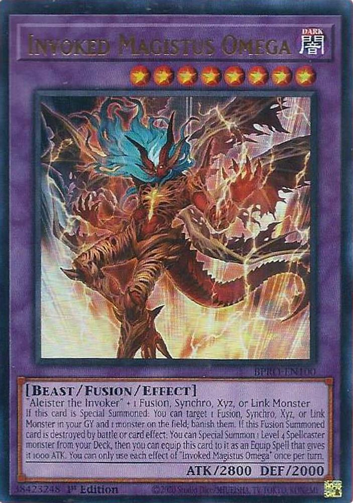 Invoked Magistus Omega (BPRO-EN100) - Ultra Rare