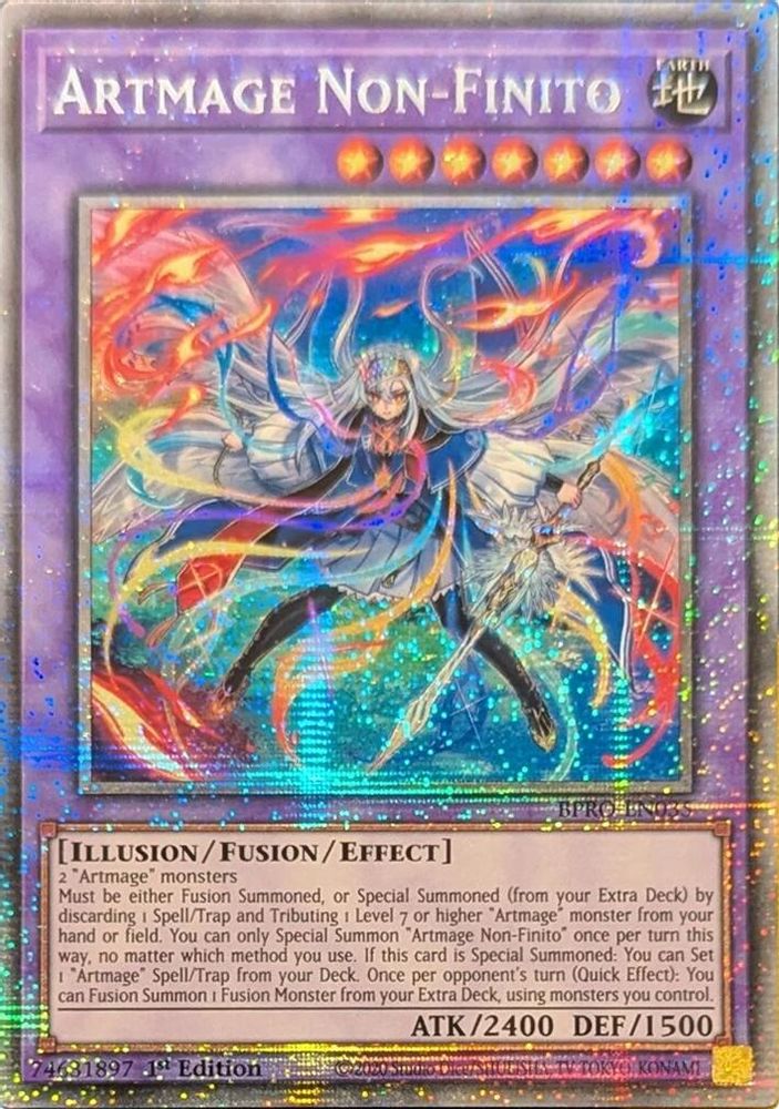 Artmage Non-Finito (Starlight Rare) (BPRO-EN035) - Starlight Rare