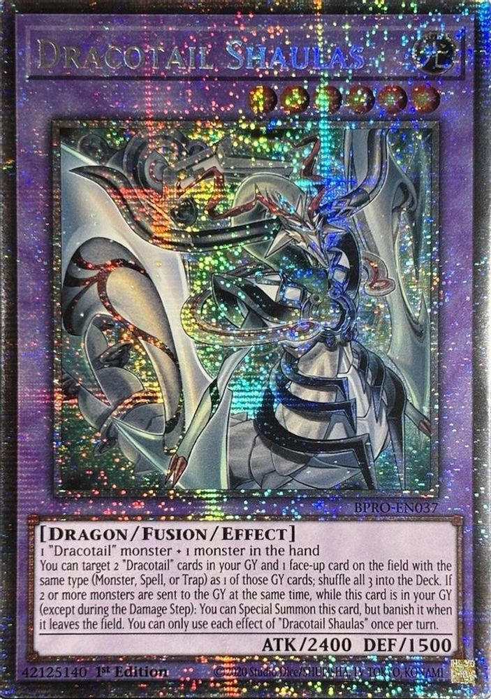 Dracotail Shaulas (Starlight Rare) (BPRO-EN037) - Starlight Rare