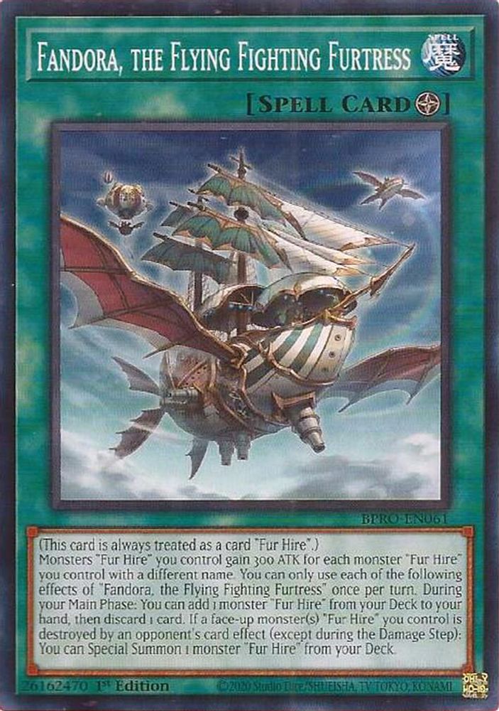 Fandora, the Flying Fighting Furtress (BPRO-EN061) - Common