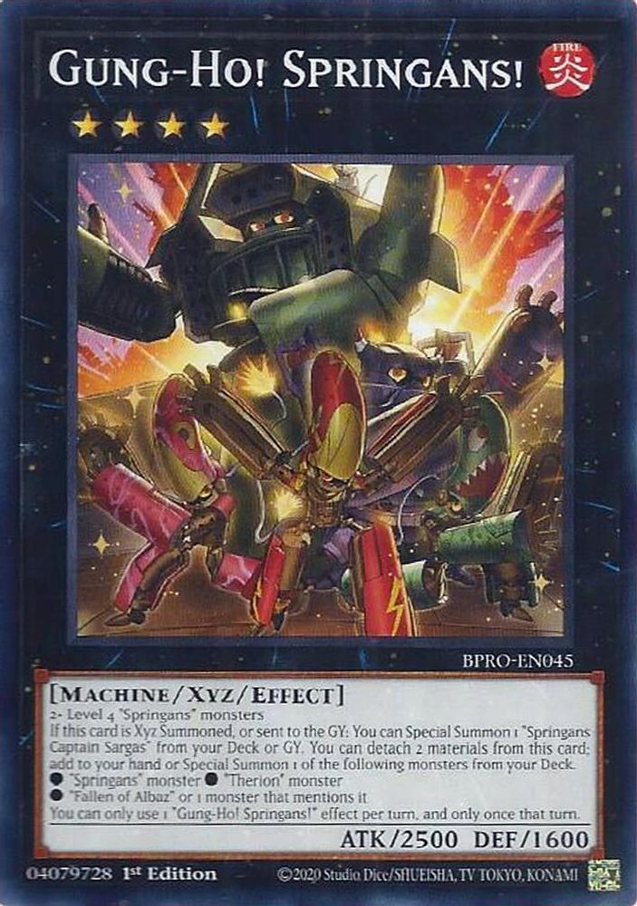 Gung-Ho! Springans! (BPRO-EN045) - Common