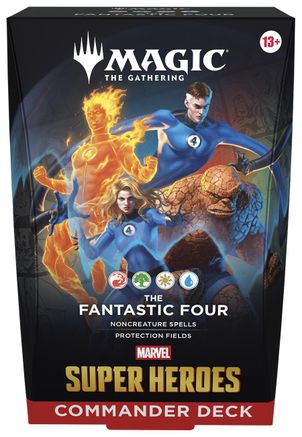 Marvel Super Heroes Commander Deck - The Fantastic Four