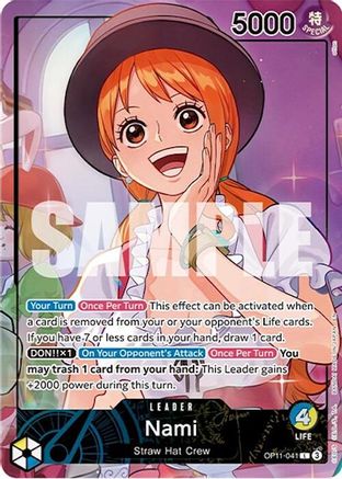 Nami (Whole Cake Island Arc) (OP11-041) - Leader