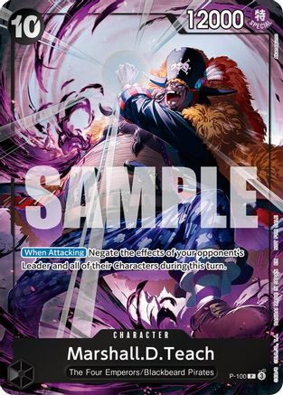 Marshall.D.Teach (Event Pack Vol. 8) (P-100) - Promo