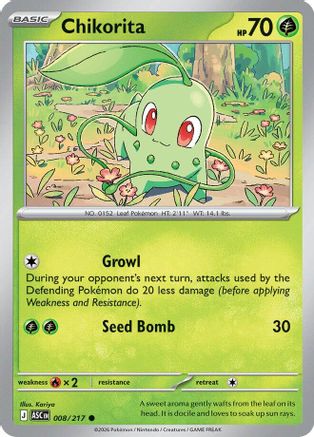 Chikorita 008  - Common