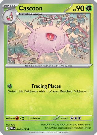 Cascoon 014  - Reverse Holofoil - Common