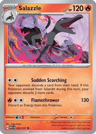 Salazzle 035/217  - Uncommon
