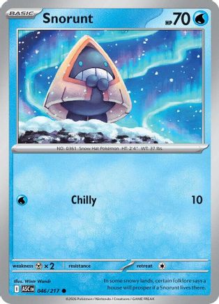 Snorunt 046/217  - Reverse Holofoil - Common