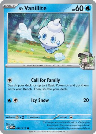 N's Vanillite 049  - Common