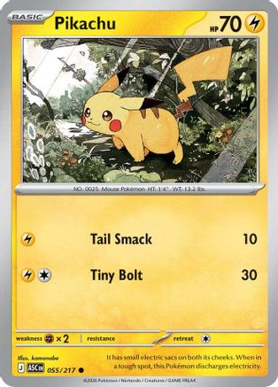 Pikachu 055  - Common