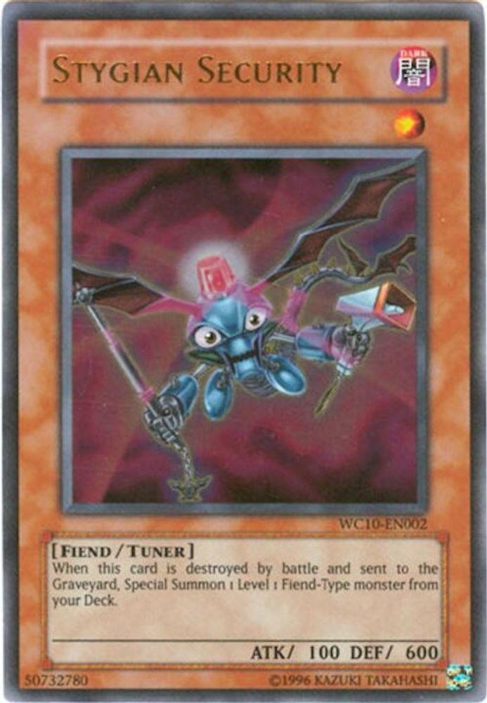 Stygian Security (WC10-EN002) - Ultra Rare
