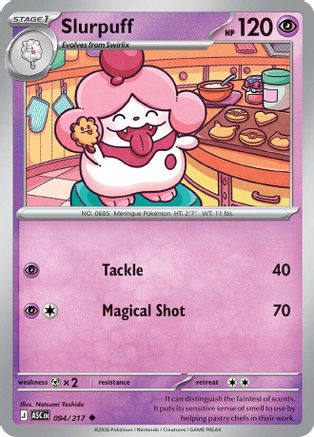 Slurpuff 094/217  - Uncommon