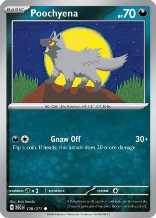 Poochyena 128  - Common
