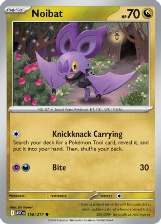 Noibat 156  - Reverse Holofoil - Common