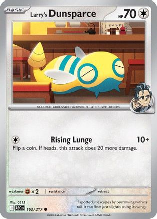 Larry's Dunsparce 163  - Common