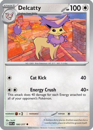 Delcatty 166  - Uncommon