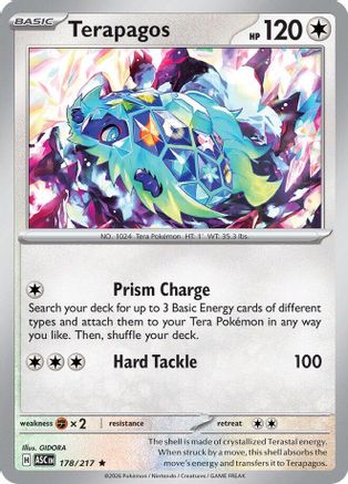 Terapagos 178  - Holofoil - Rare
