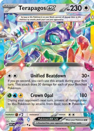 Terapagos ex 179  - Holofoil - Double Rare