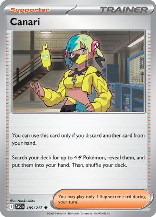 Canari 185/217  - Uncommon
