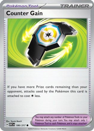 Counter Gain 186/217  - Common
